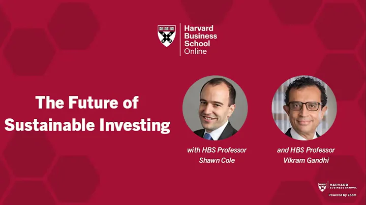 The Future of Sustainable Investing