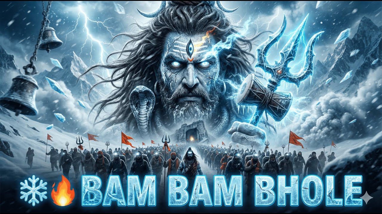 ✨ Bam Bam Bhole: 30 Minutes of Nonstop Amarnath Yatra Kirtan | Shiv Bhajan & Har Har Mahadev Chant 🔥