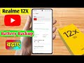 Realme 12x Battery Drain Issue & Backup Tips