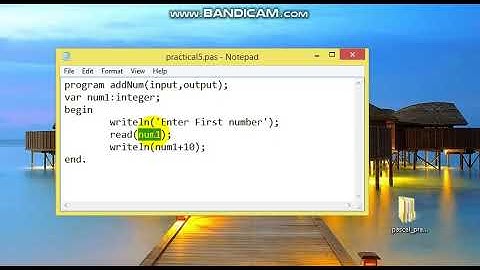 -පැස්කල්- Pascal in Sinhala  , OL ICT Pascal Programming-පැස්කල්
