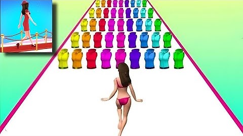 Clothes run game 💃🧍‍♀️Mix Levels Walk through (Android,ios Mobile game)