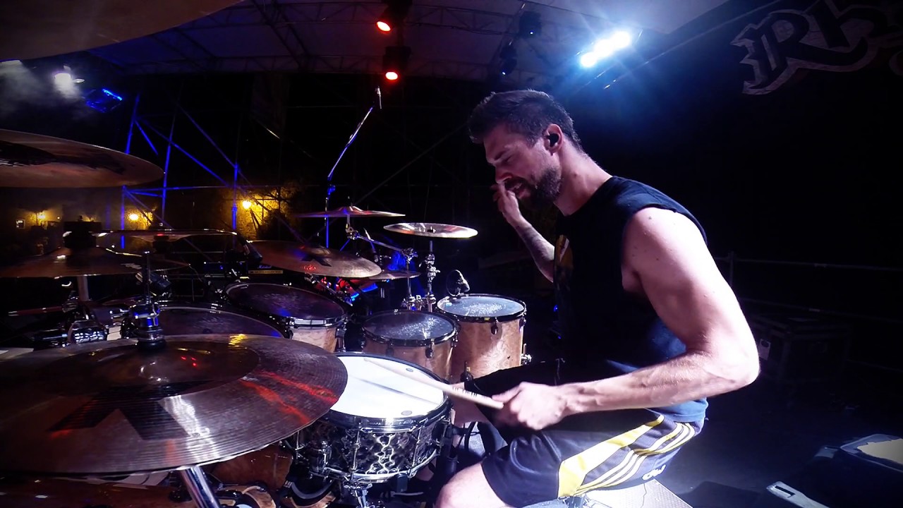 Manu Lotter - Rhapsody Of Fire - Reign Of Terror (Live in Trieste 2017)