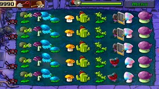 SURVIVAL || Plants Vs Zombies NIGHT 5 flags completed