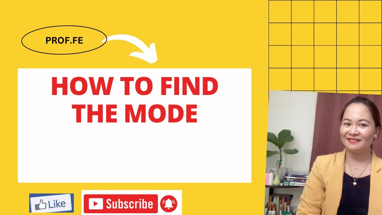 How to find the Mode/Best Math Review on Basic Statistics with its ...