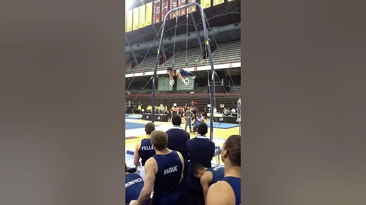 Scott Rosenthal 2013 Big Ten Still Rings Routine TF