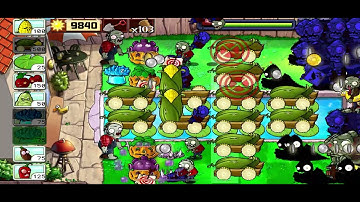 Plants vs. Zombies Puzzle - Last Stand Endless (Part 3: 12 cobs) - Flags 271 to 280