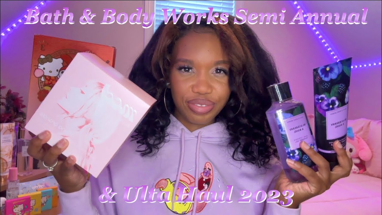 Bath & body Works Semi Annual & Ulta Haul 2023 - YouTube