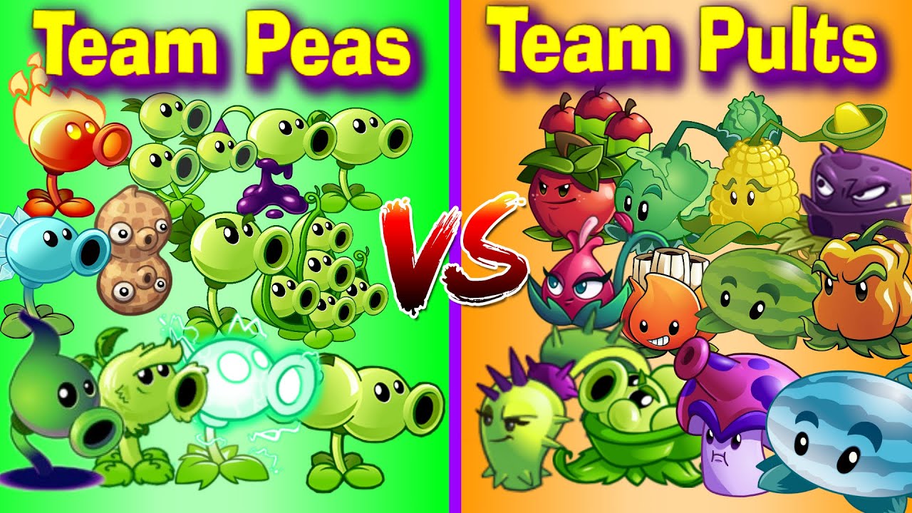 Plants vs. Zombies 2: It's About Time: All Plants Pult Pvz 2 Vs