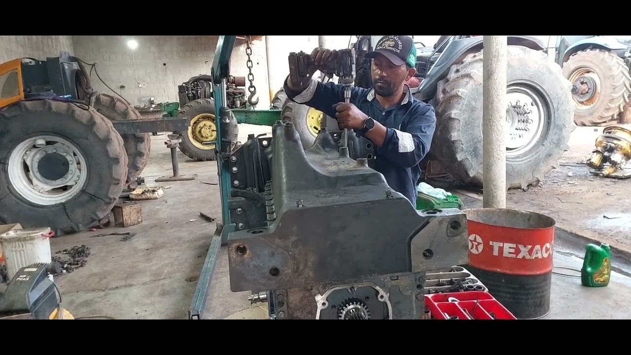 Montagem do motor do trator valtra BH parte 2