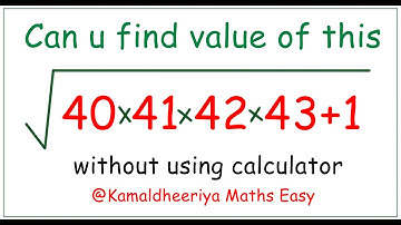 Can you find value of this without Calculator | Olympiad | @kamaldheeriya