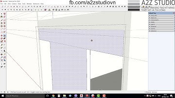 HƯỚNG DẪN DỰNG SKETCHUP CƠ BẢN - DỰNG HÌNH