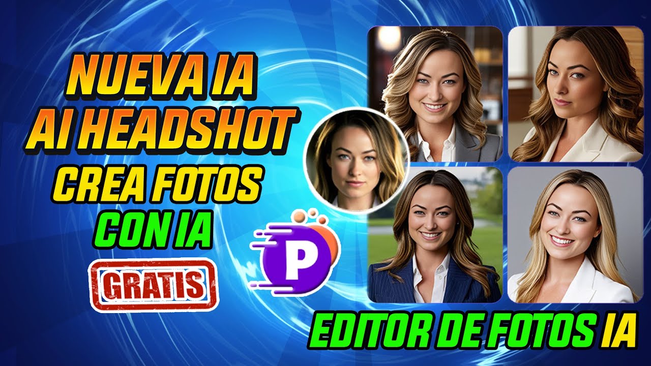 NUEVA IA para Generar Retratos y Fotos con IA GRATIS | PixNova AI Headshot Generator