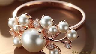 Stylish Pearl Rings - 50 designs -AI generated images