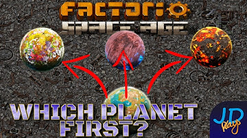 Which PLANET should YOU visit FIRST? ⚙️ Factorio Space Age 🏭 Lets Play, Walkthrough, Tutorial