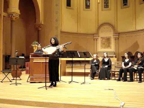 Salome Sandoval sings and plays Schutz