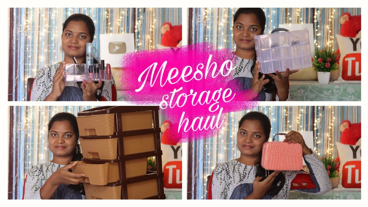 Meesho storage haul|| under 1000/- haul from meesho||#storage # ...