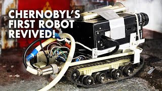 We recreated the very first robot of Chernobyl Reactor Sarcophagus!