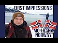 Mo i Rana, Norway - FIRST IMPRESSIONS - winter walk