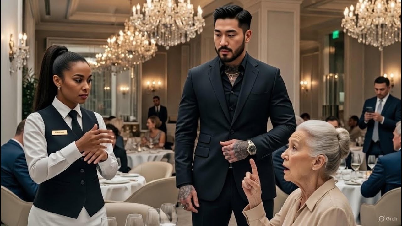 SHY BLACK WAITRESS GREETS KOREAN MAFIA BOSS DEAF MOM WHAT HER HAND SIGNS MEANT SHOCKED EVERYONE