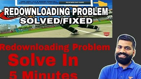 How To Solve re-download Problem in world cricket championship 2 game