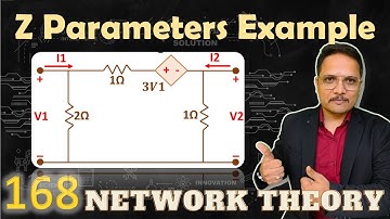 2 - Example of Z Parameters: Input & Output Impedance, Forward & Reverse Transfer Impedance
