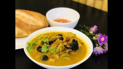 Món Cari ỐC BƯƠU béo ngậy với nước cốt dừa - Món ăn xa quê by Ẩm thực Việt