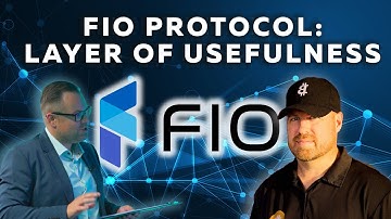 FIO Protocol - Making Crypto Products Easier. Wayne Marcel from FIO speaks on FIO usability