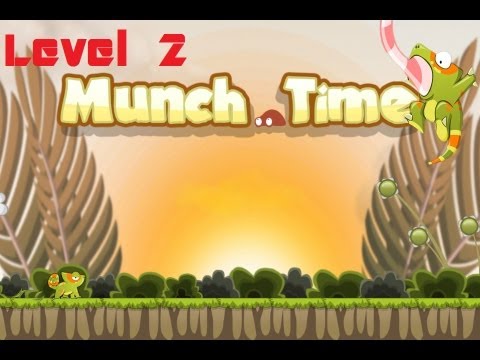 Munch Time The Terrarium Level 2 All Three Star Прохождение Munch Time  все три звезды