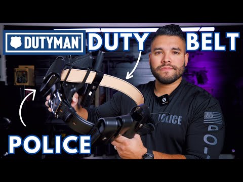 The Ultimate Leather Belt For Police Officers And Recruits! Dutyman Police Belt Setup x Unboxing