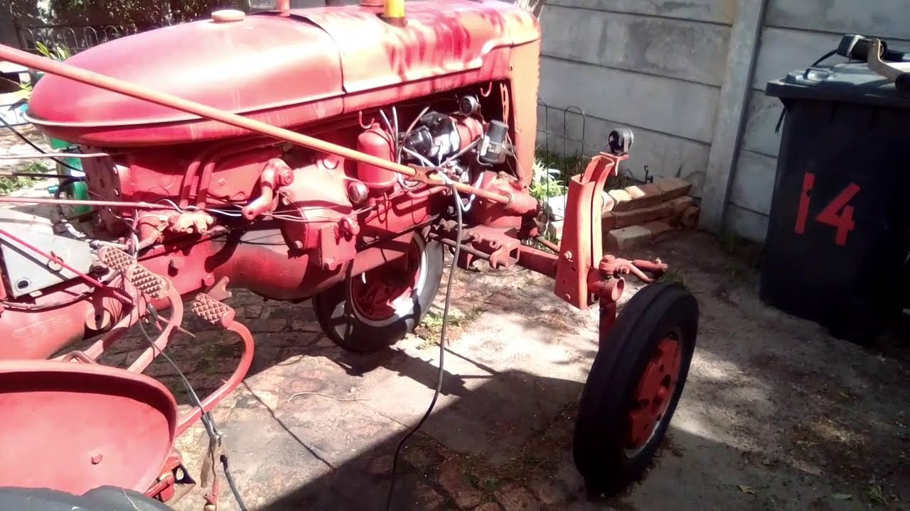 Farmall Worx. No Start Farmall fault finding, test new Camera, Fault confirmed at last and running.