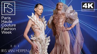IRIS VAN HERPEN Haute Couture Fall/Winter 2025/26 PARIS FASHION WEEK 4K Runway Show | Stella Maxwell