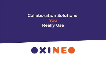 Oxineo Video Intranet Conference 22 3 2018