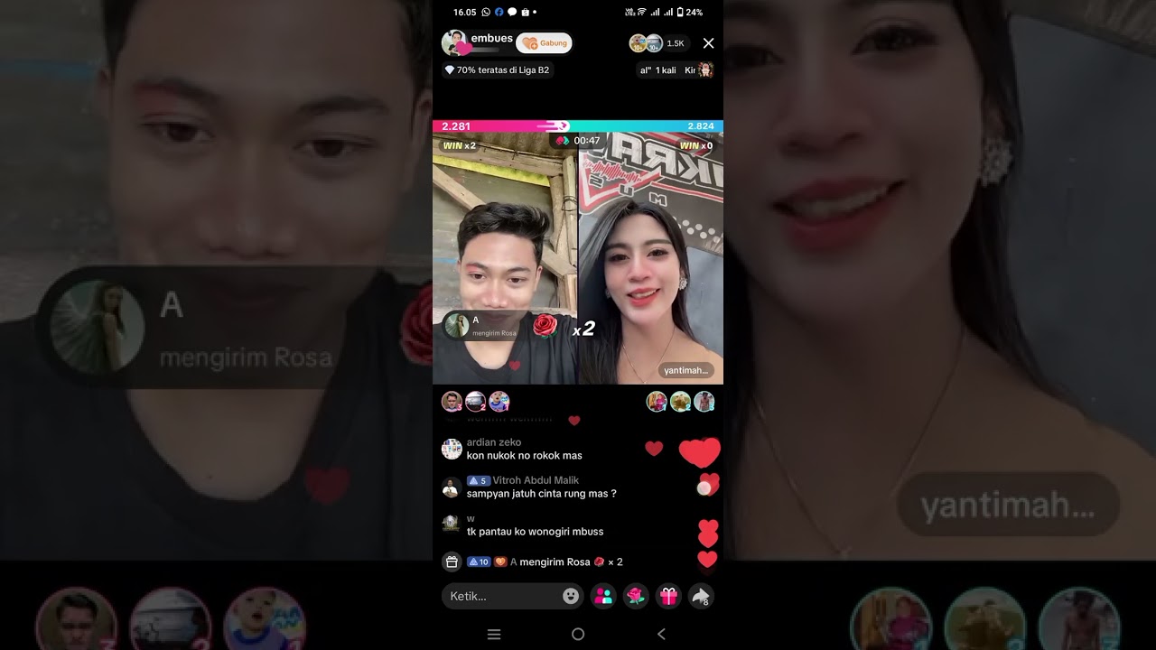 YANTI IJIN KE EMBUES DUET SAMA YANG LAIN ||EMBUES DAN YANTI ADA KESAMAAN JERAWAT KERINDUAN🤣