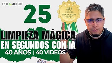 40 años de Excel | 👉 ¡Copilot limpia tus datos en segundos! | Video 25 - 40 #excel