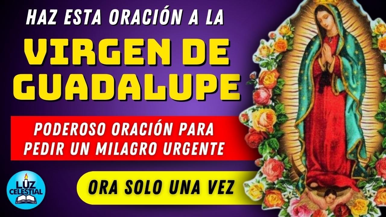 Haz Esta Oración a La Virgen de Guadalupe y Un Milagro Ocurrirá En Tu ...