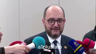 Արայիկ Հարությունյանի Ճեպազրույցը