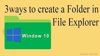 How to create folder in File Explorer Very Easy and Fast screenshot 2