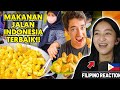 [INDO SUB] MAKANAN JALAN INDONESIA - BANDUNG! LAPAR, AKU INGIN MAKAN BATAGOR! | FILIPINO REACTION🇵🇭