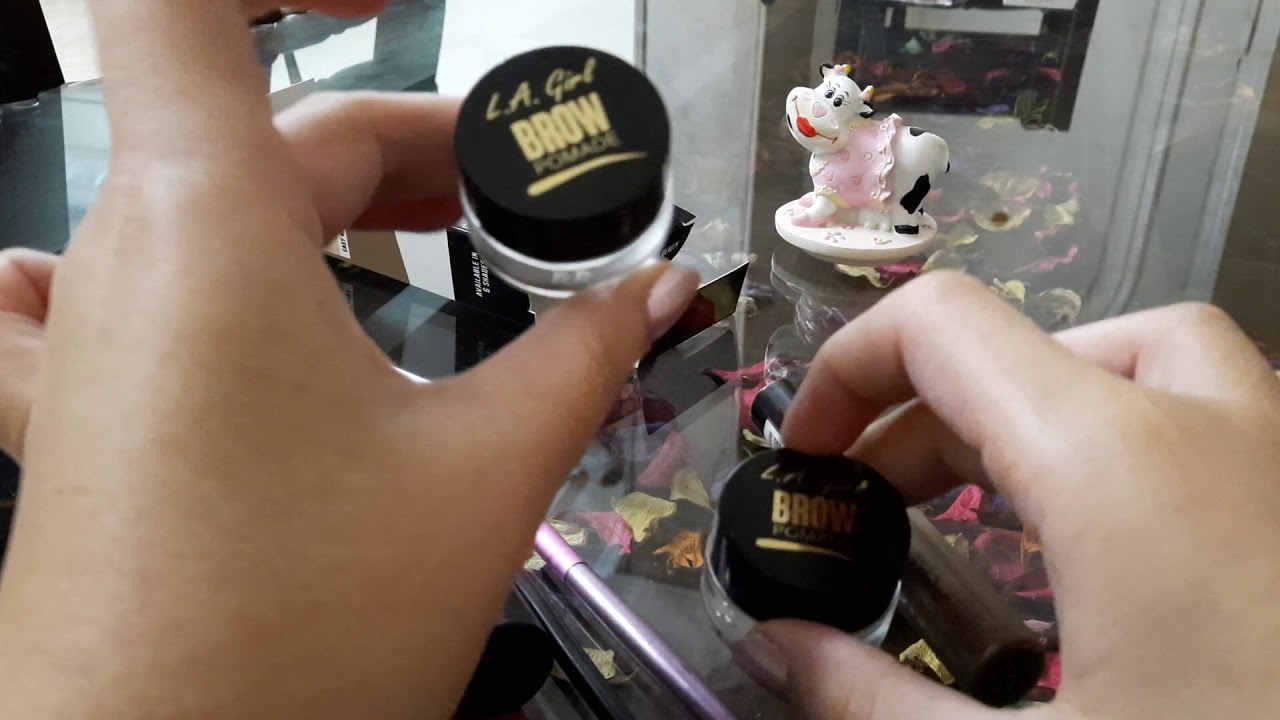 ريفيو جل حواجب لاجيرل L.A.girl ♥️  ماسكرا كاركتر رقم 7 ♥️ جل الحواجب من فور ايفر 52 ♥️