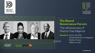 Board Governance Forum_The critical process of Director Due Diligence