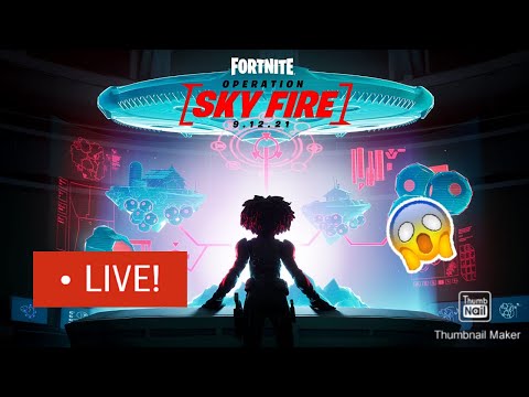 🔴LIVE! FORTNITE *SKYFIRE* LIVE EVENT! (Fortnite Season 8)