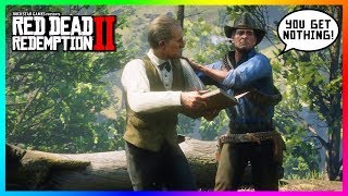 What Happens If Arthur Kicks Out Leopold Strauss With NO MONEY To Give Him In Red Dead Redemption 2?