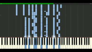 Enrique Iglesias - Addicted [Piano Tutorial] Synthesia | passkeypiano screenshot 4