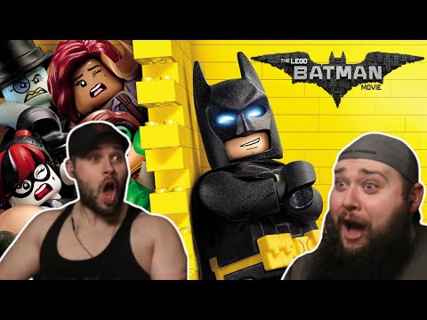 THE LEGO BATMAN MOVIE (2017) TWIN BROTHERS FIRST TIME WATCHING