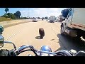 Dropped the tire on biker - Epic Motorcycle Moments - Ep.167