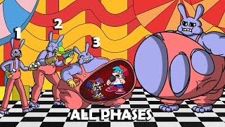 NEW Fat JAX ALL PHASES (0-5 phases) - The Amazing Digital Circus in Friday Night Funkin | FNF Mod