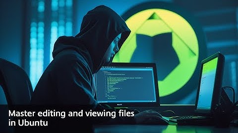 How to Edit & View Files in Ubuntu | Nano, Cat, More, Less, Head & Tail Commands