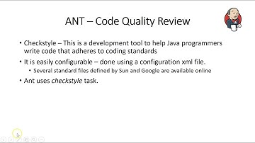 ANT Basics Use Checkstyle