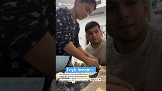 Diyora Keldiyorova Turmush Ortogi Bilan Manti Tayyorladi