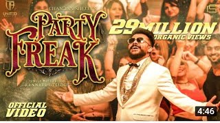 PARTY FREAK | CHANDAN SHETTY | NEW KANNADA SONG | OFFICIAL MUSIC VIDEO 4K | UDAYA MUSIC OFFICAIL